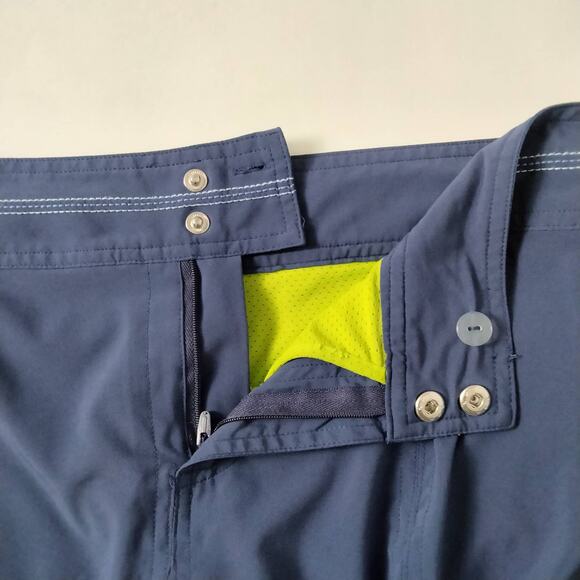 Title Nine Sz 6 Navy Blue Contrast Stitch Athletic Skort or Tennis Skirt - Picture 2 of 9